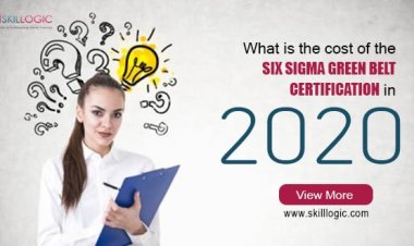 What is the Cost of Six Sigma Certifications in 2020?
