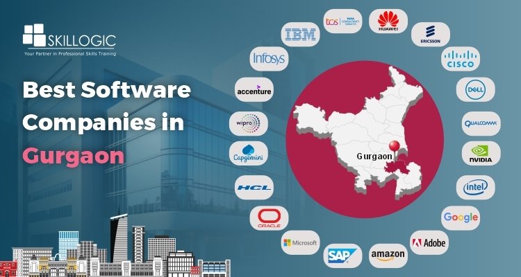 What are the Top software companies in Gurgaon?