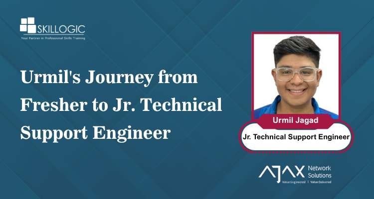 Urmil's Journey from Fresher to Jr. Technical Support Engineer